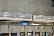 风幕机安装在玻璃门方法是什么？如何正确安装风幕机？