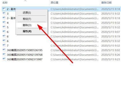 如何恢复被直接删除的大文件（利用专业工具和备份文件进行文件恢复）
