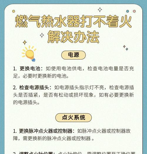 樱花热水器为何无法点火（解决热水器点火问题的有效方法）