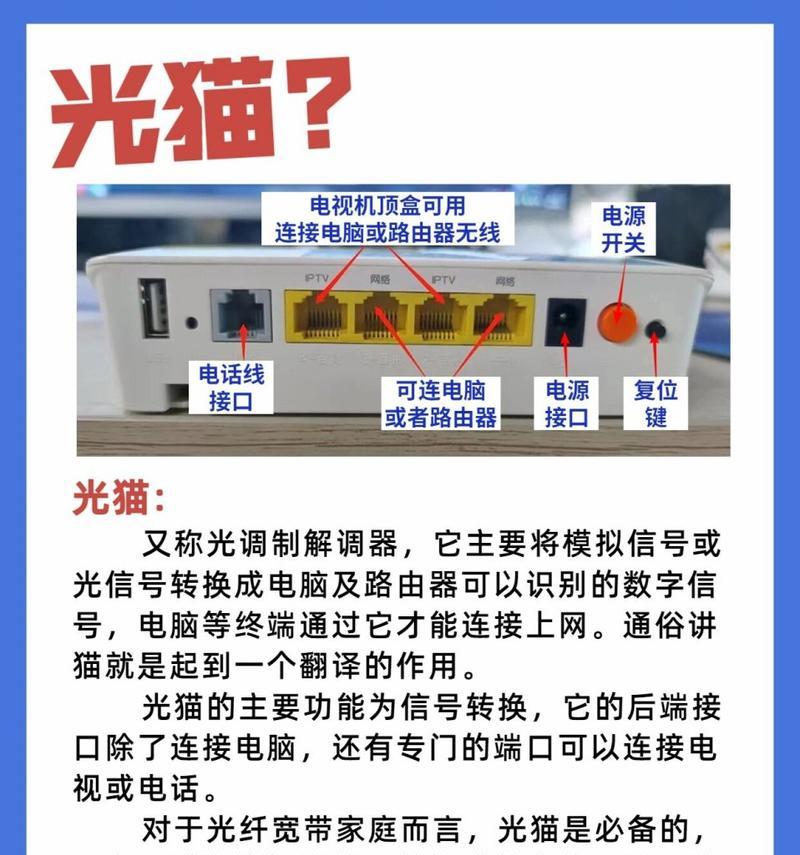 路由器光猫供电口位置在哪里？