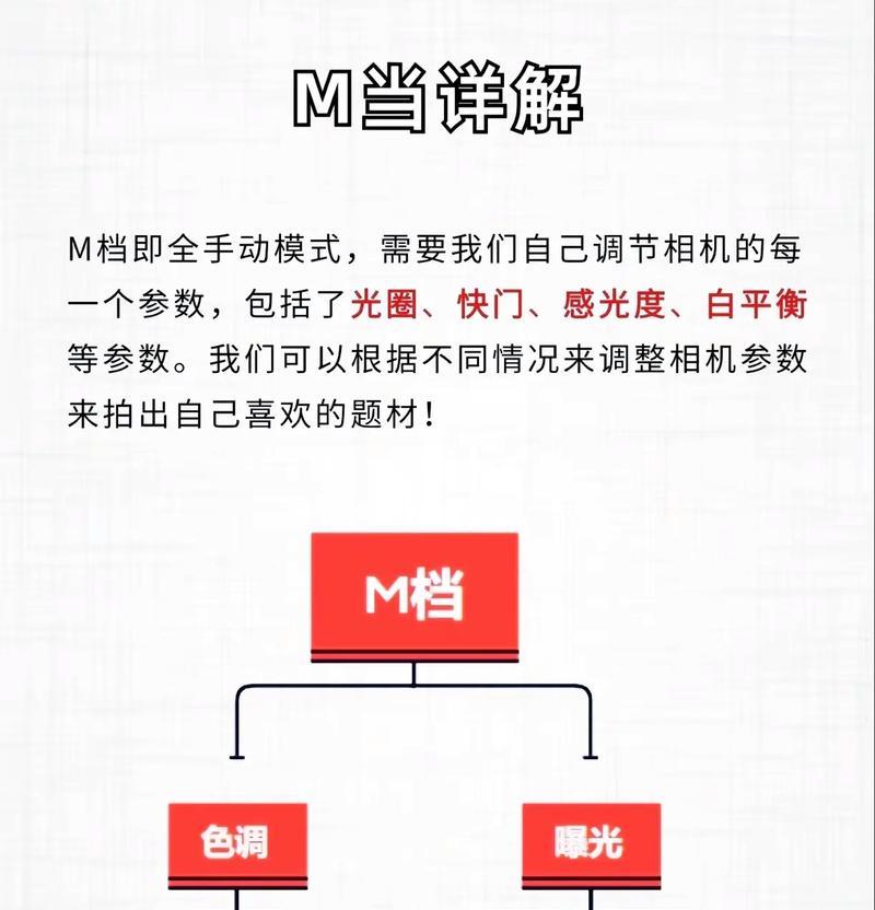 佳能相机M档拍摄技巧有哪些？如何使用M档拍出理想照片？
